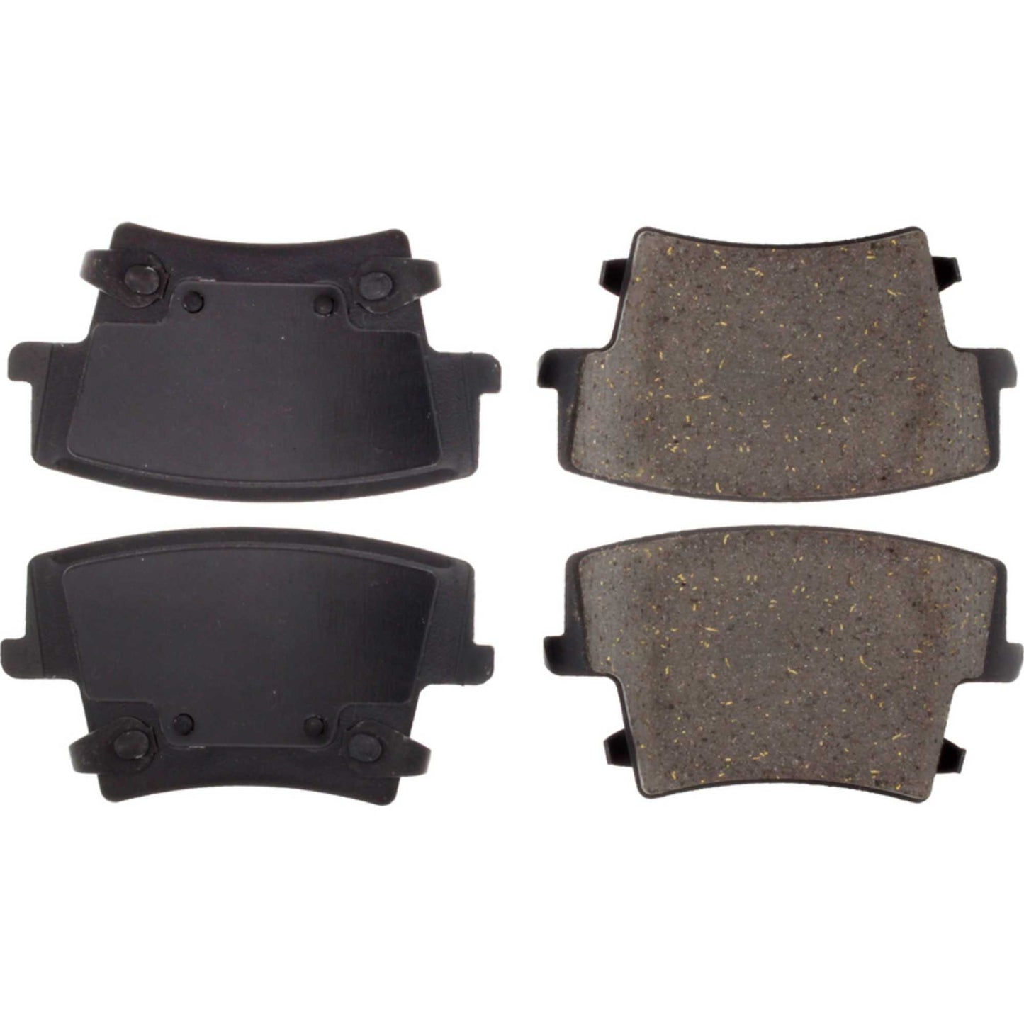 StopTech Street Brake Pads; Rear With Shims