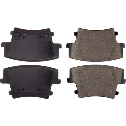 StopTech Street Brake Pads; Rear With Shims