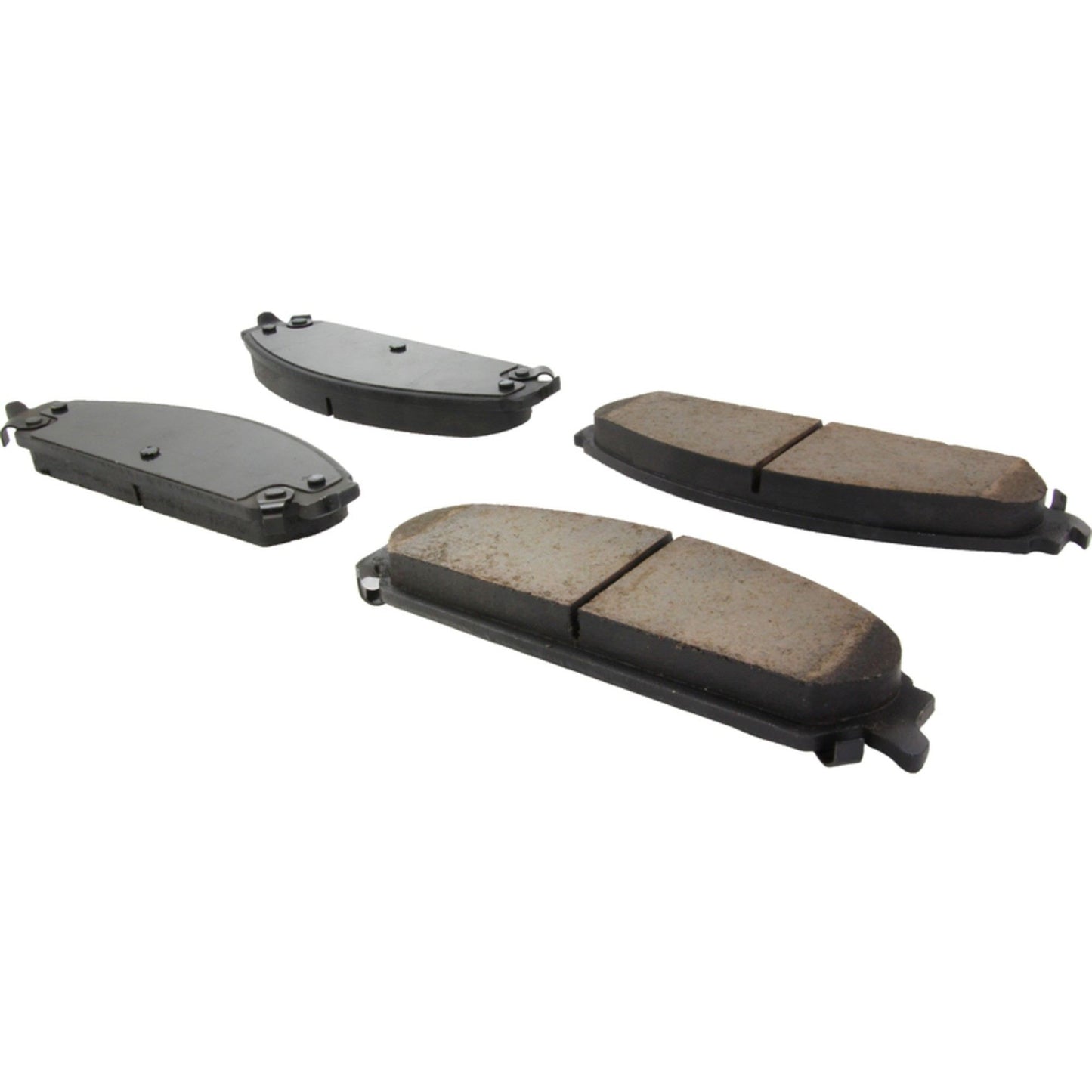 StopTech Street Brake Pads; Front With Shims
