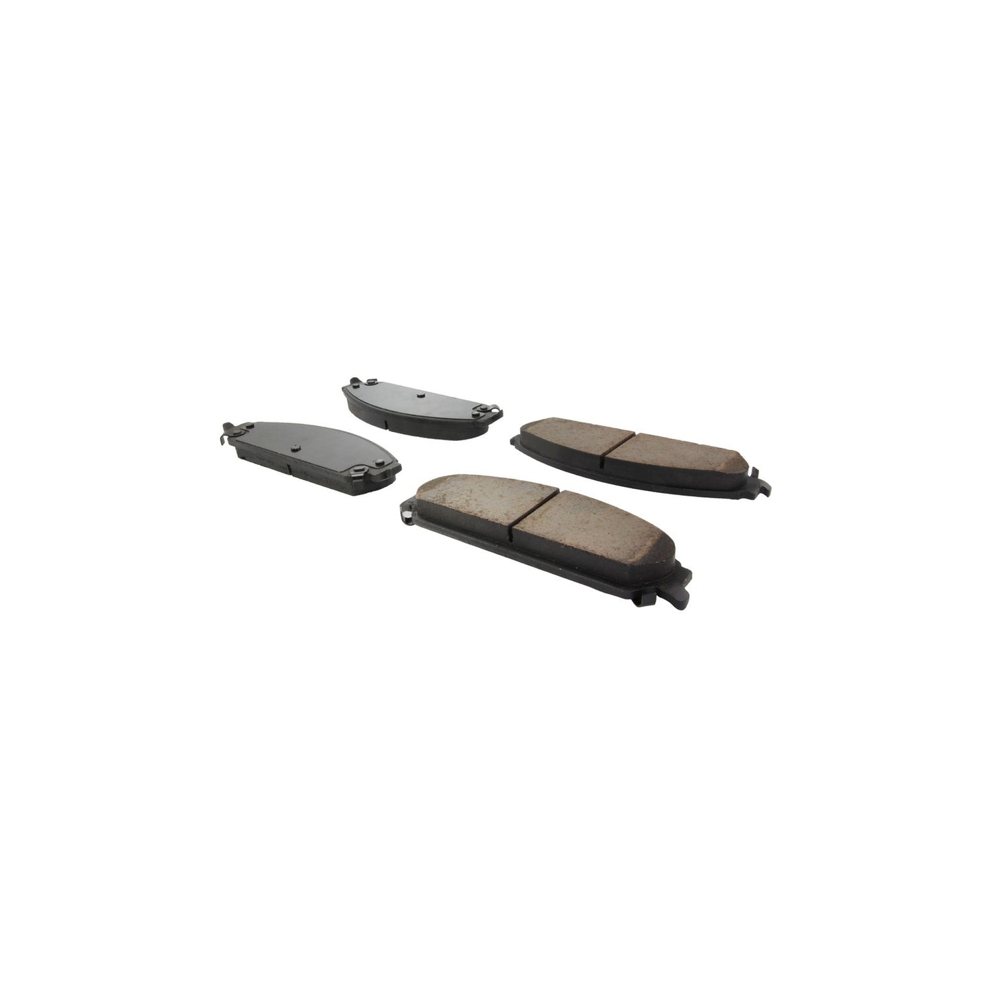 StopTech Street Brake Pads; Front With Shims