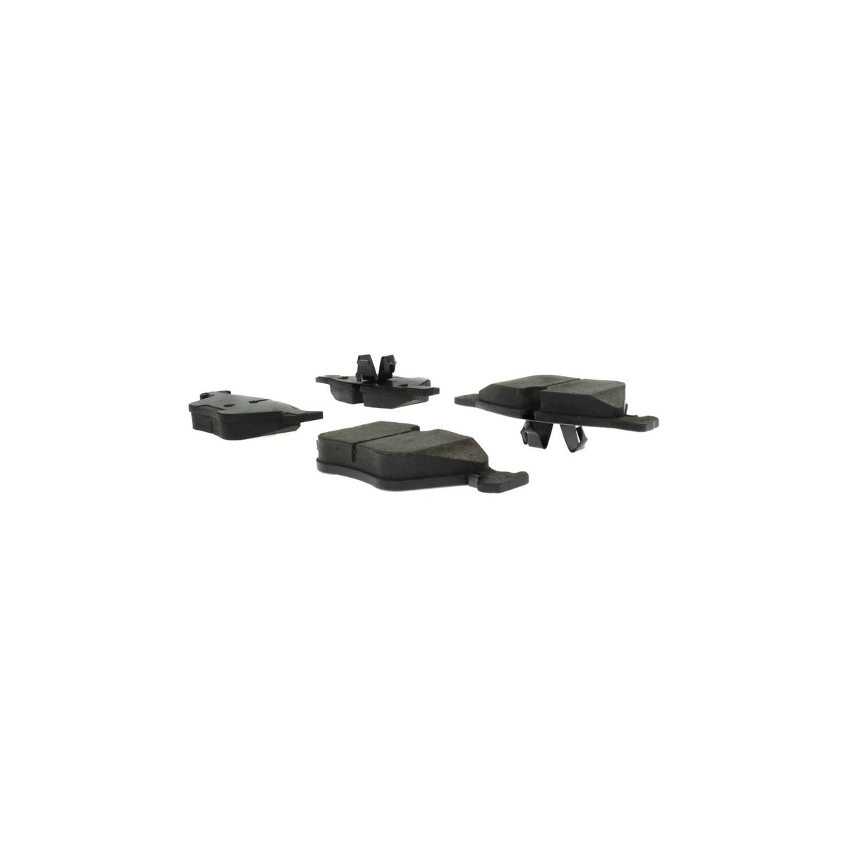 StopTech Street Brake Pads; Front With Shims