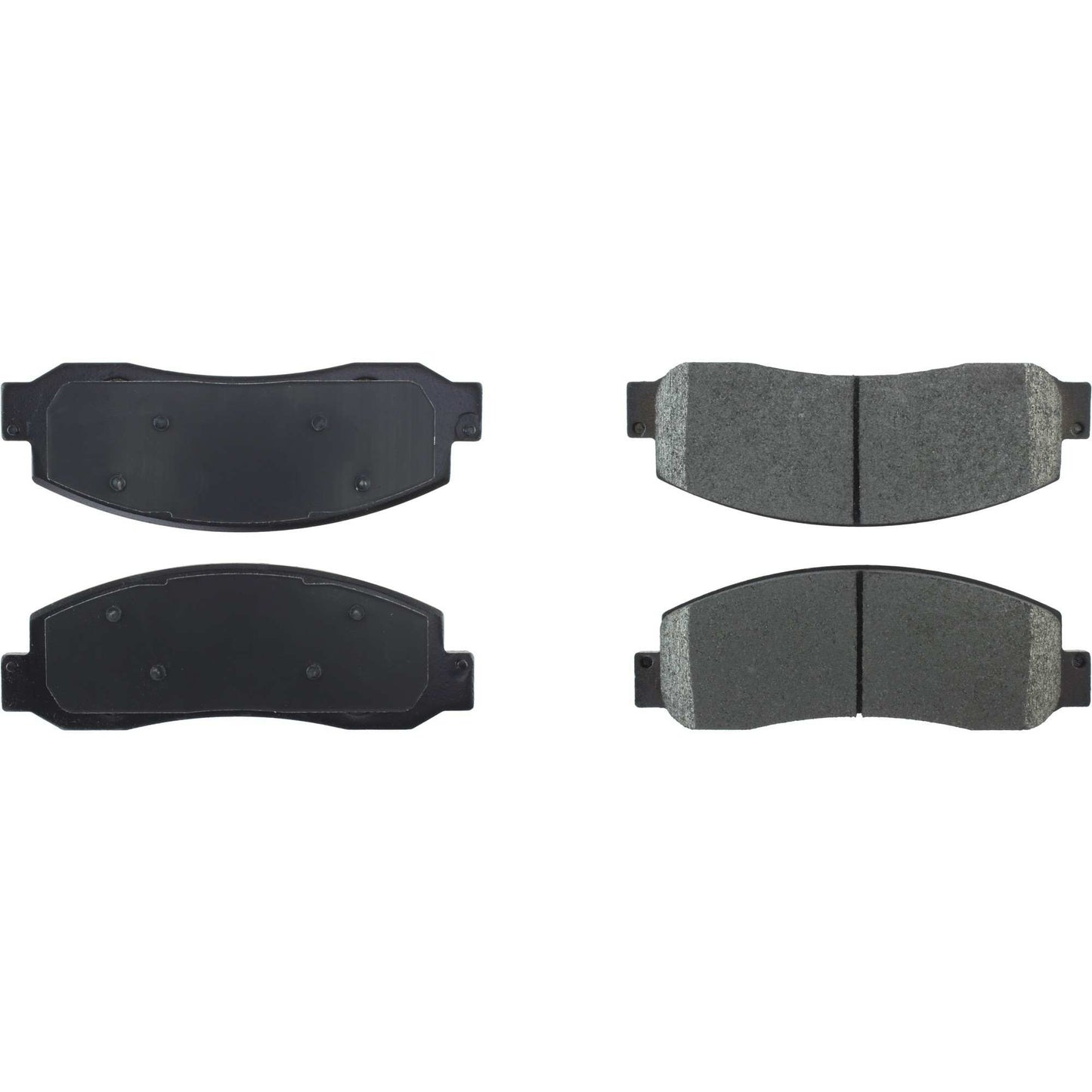StopTech Street Brake Pads; Front With Shims
