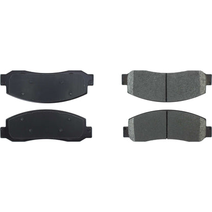 StopTech Street Brake Pads; Front With Shims
