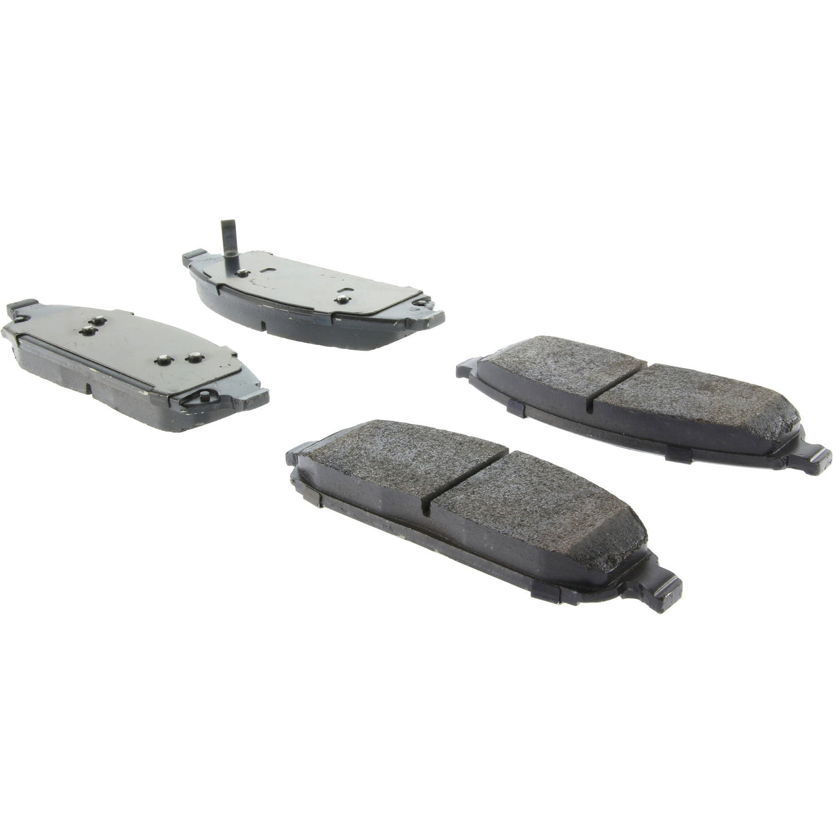 StopTech Street Brake Pads; Front With Shims