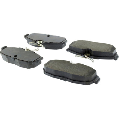 StopTech Street Brake Pads; Rear With Shims