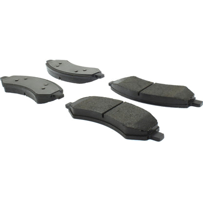 StopTech Street Brake Pads; Front With Shims