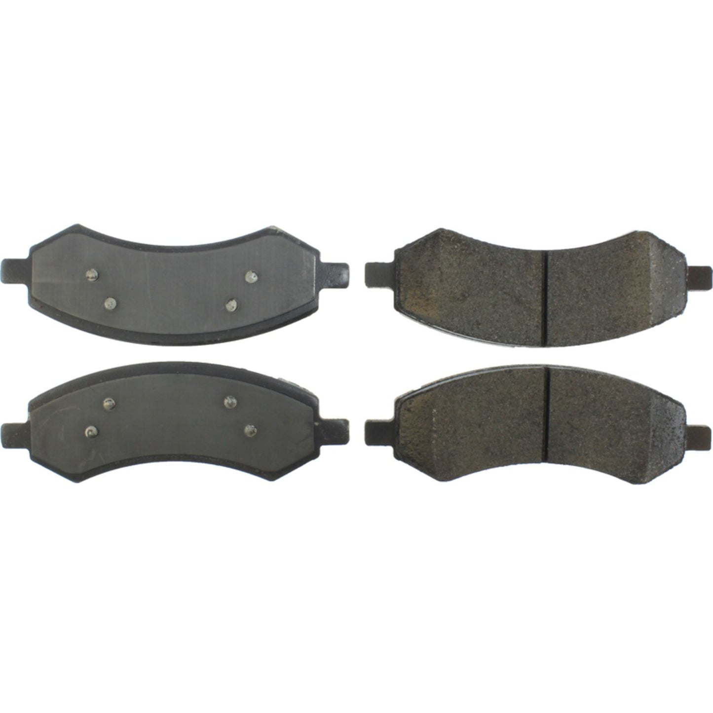 StopTech Street Brake Pads; Front With Shims