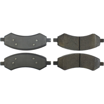 StopTech Street Brake Pads; Front With Shims