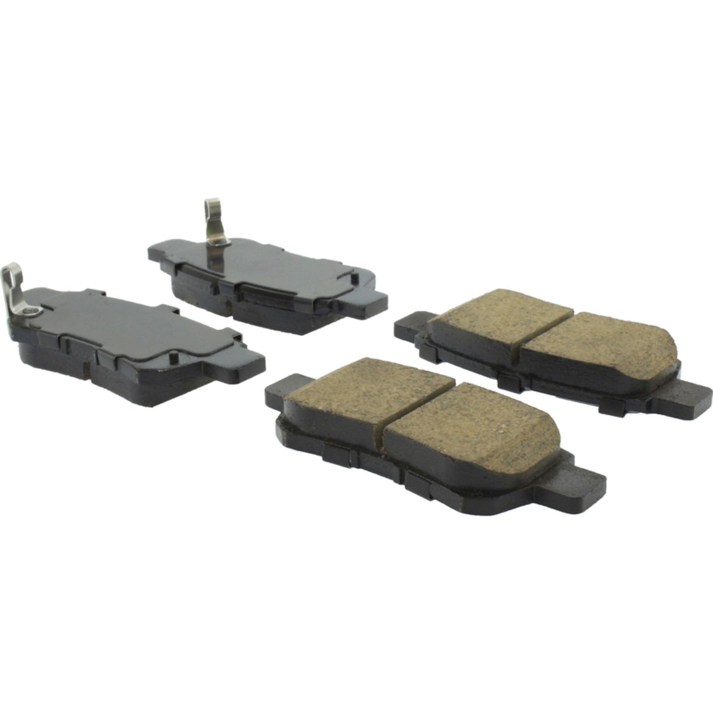 StopTech Street Brake Pads; Rear With Shims