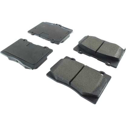 StopTech Street Brake Pads; Front With Shims And Hardware