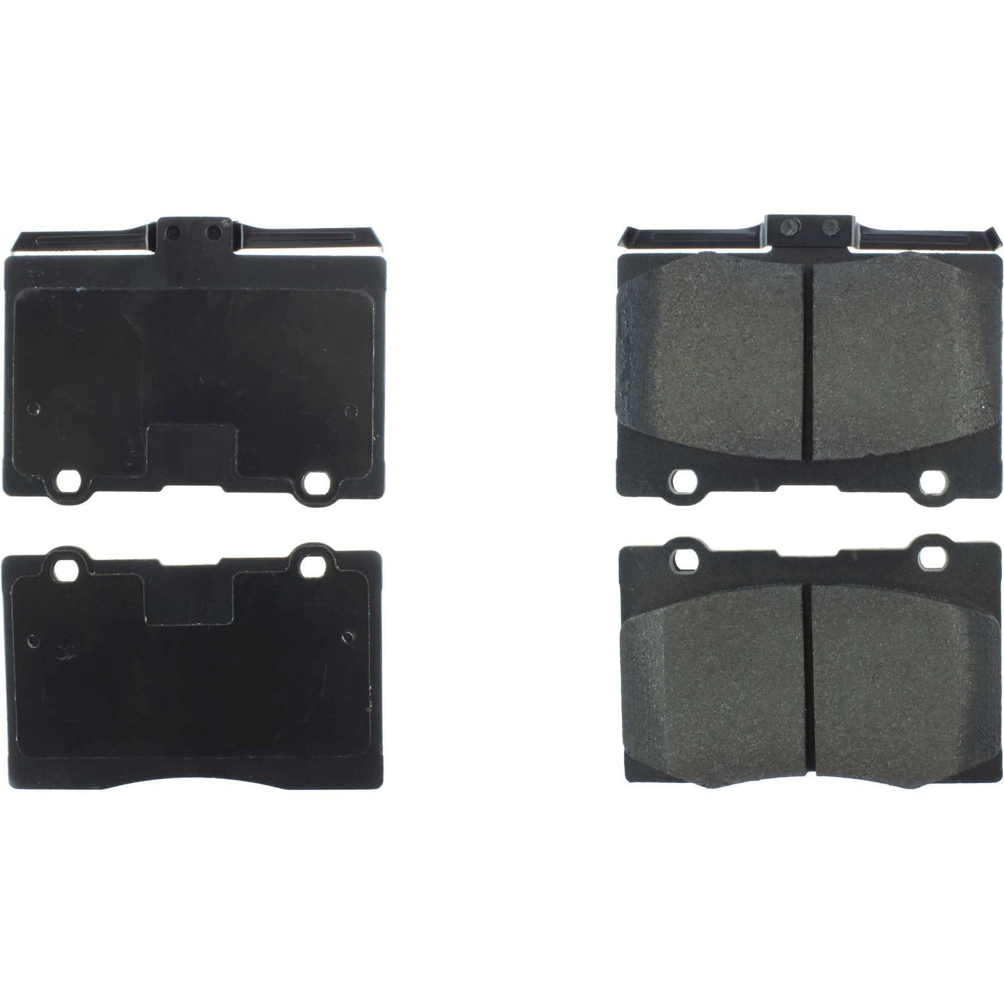 StopTech Street Brake Pads; Front With Shims And Hardware