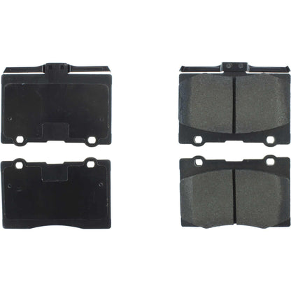 StopTech Street Brake Pads; Front With Shims And Hardware