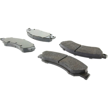 StopTech Street Brake Pads; Front With Shims