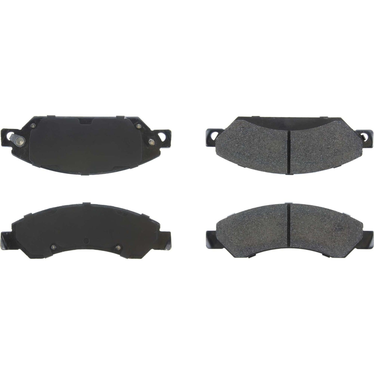 StopTech Street Brake Pads; Front With Shims