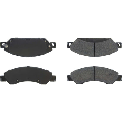 StopTech Street Brake Pads; Front With Shims