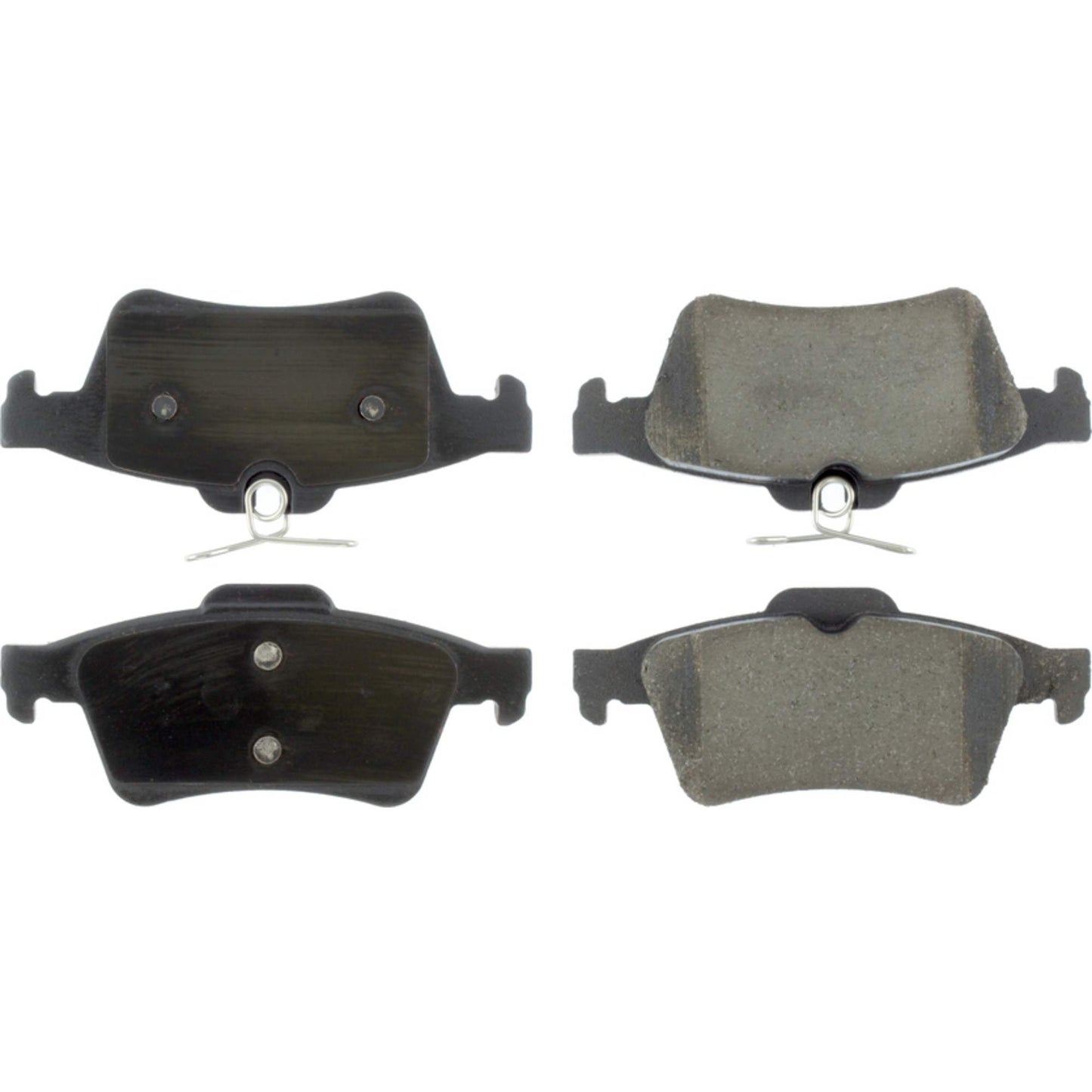 StopTech Street Brake Pads; Rear With Shims