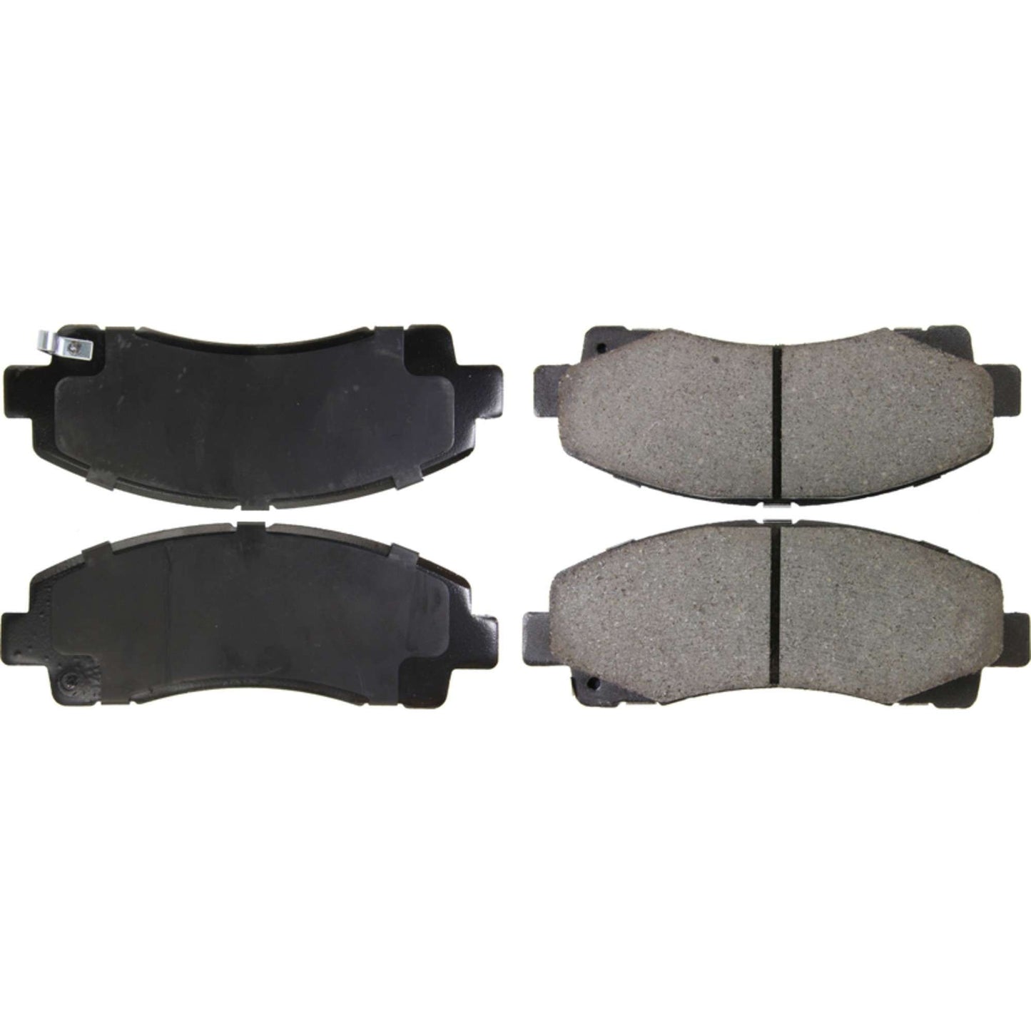 StopTech Street Brake Pads; Front With Shims