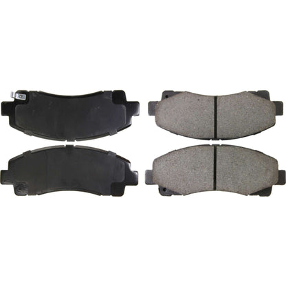 StopTech Street Brake Pads; Front With Shims