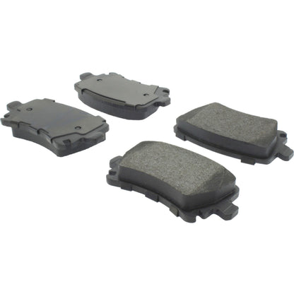 StopTech Street Brake Pads; Rear With Shims