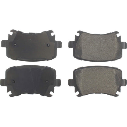 StopTech Street Brake Pads; Rear With Shims
