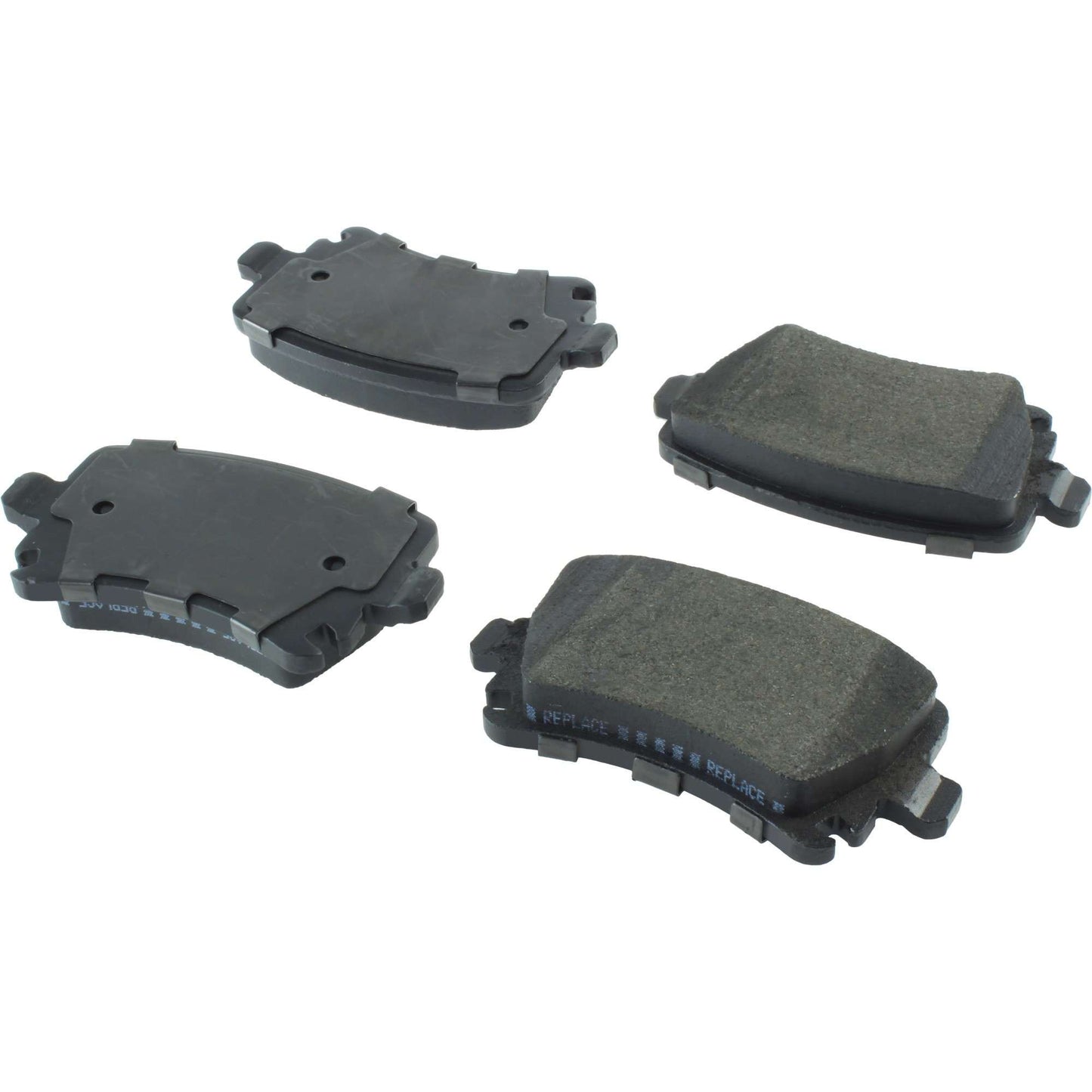 StopTech Street Brake Pads; Rear With Shims And Hardware