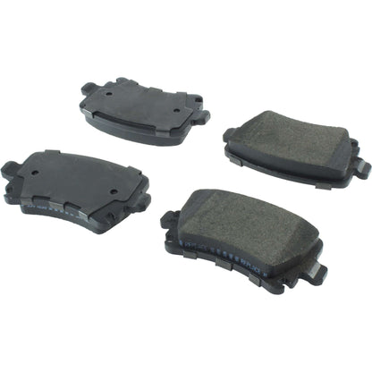StopTech Street Brake Pads; Rear With Shims And Hardware