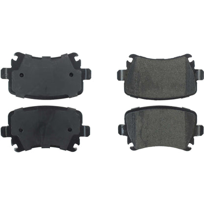 StopTech Street Brake Pads; Rear With Shims And Hardware