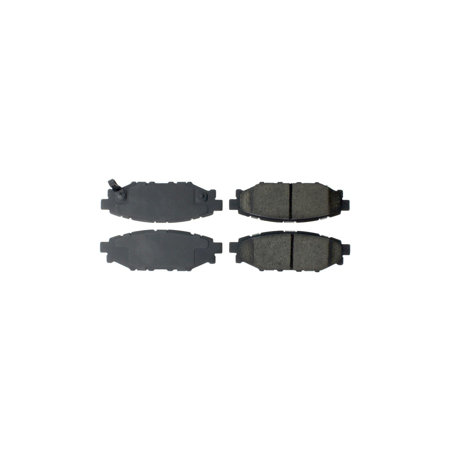 StopTech Street Brake Pads; Rear With Shims