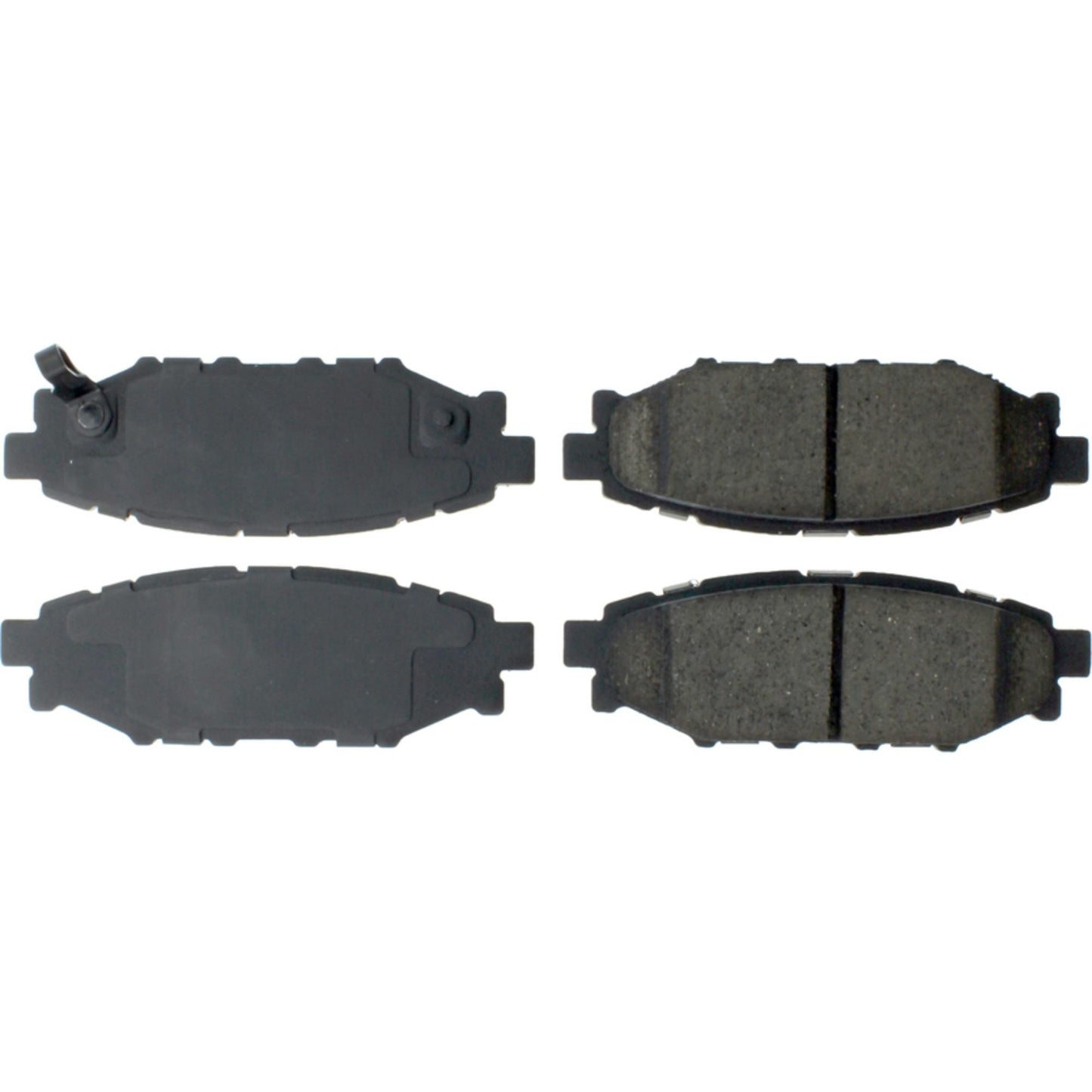 StopTech Street Brake Pads; Front With Shims