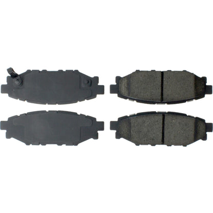 StopTech Street Brake Pads; Front With Shims
