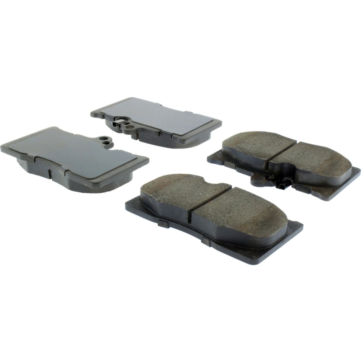 StopTech Street Brake Pads; Front With Shims