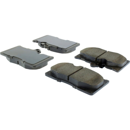 StopTech Street Brake Pads; Front With Shims