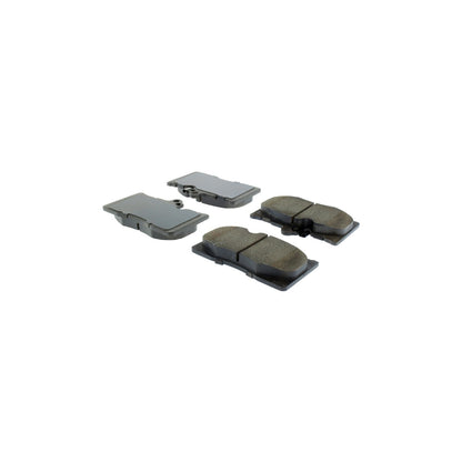 StopTech Street Brake Pads; Front With Shims