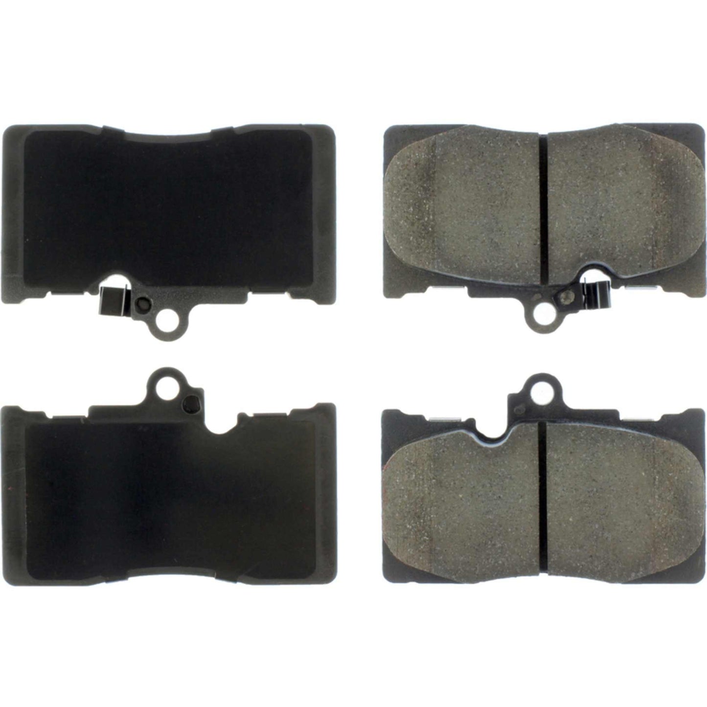 StopTech Street Brake Pads; Front With Shims