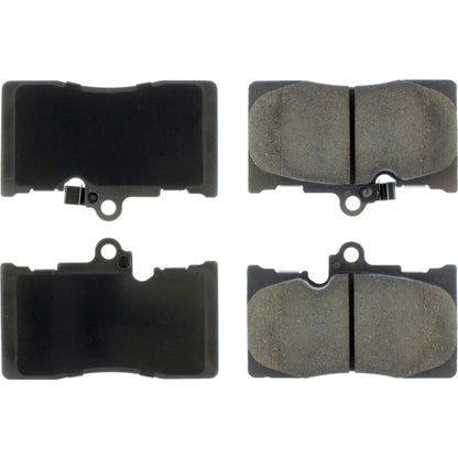 StopTech Street Brake Pads; Front With Shims