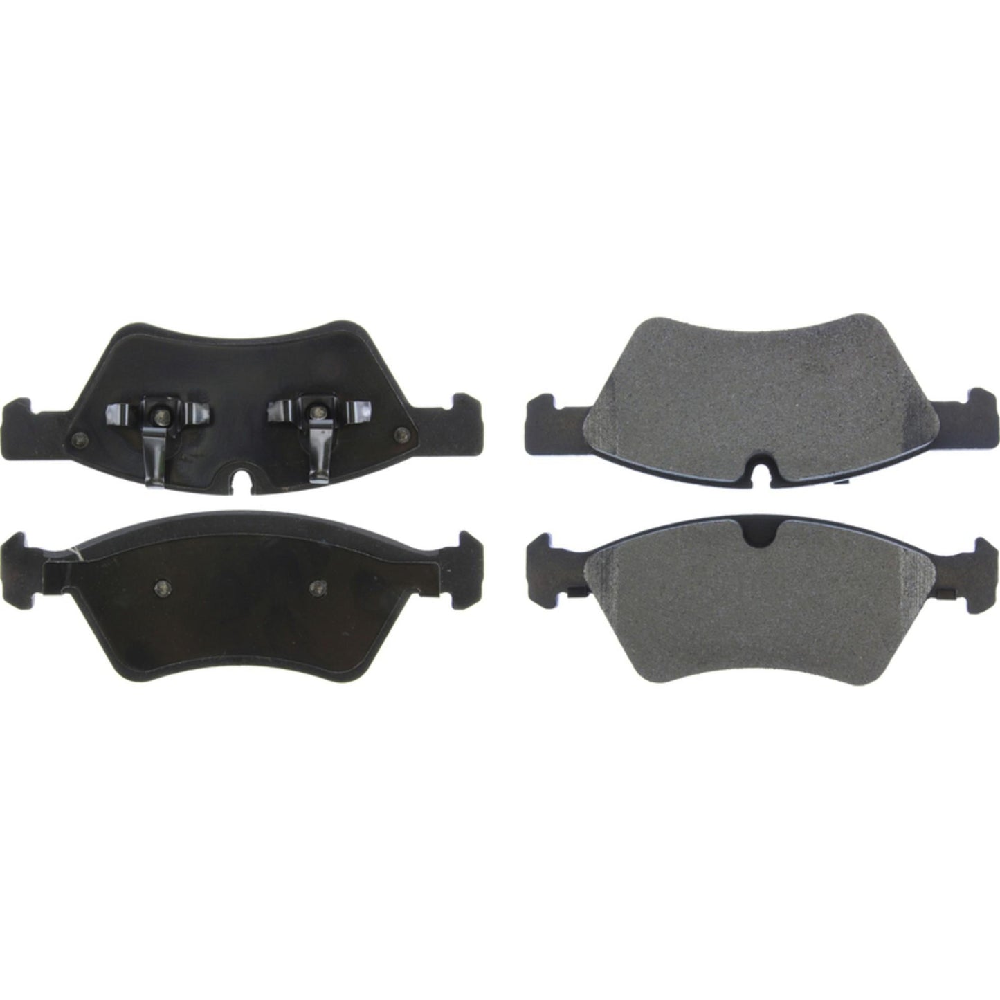 StopTech Street Brake Pads; Front With Shims