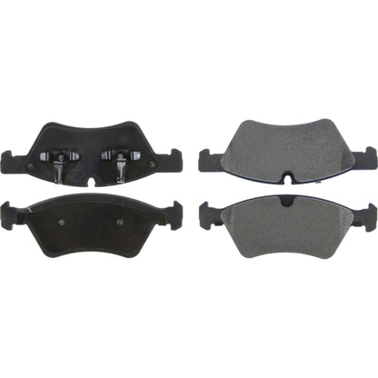 StopTech Street Brake Pads; Front With Shims