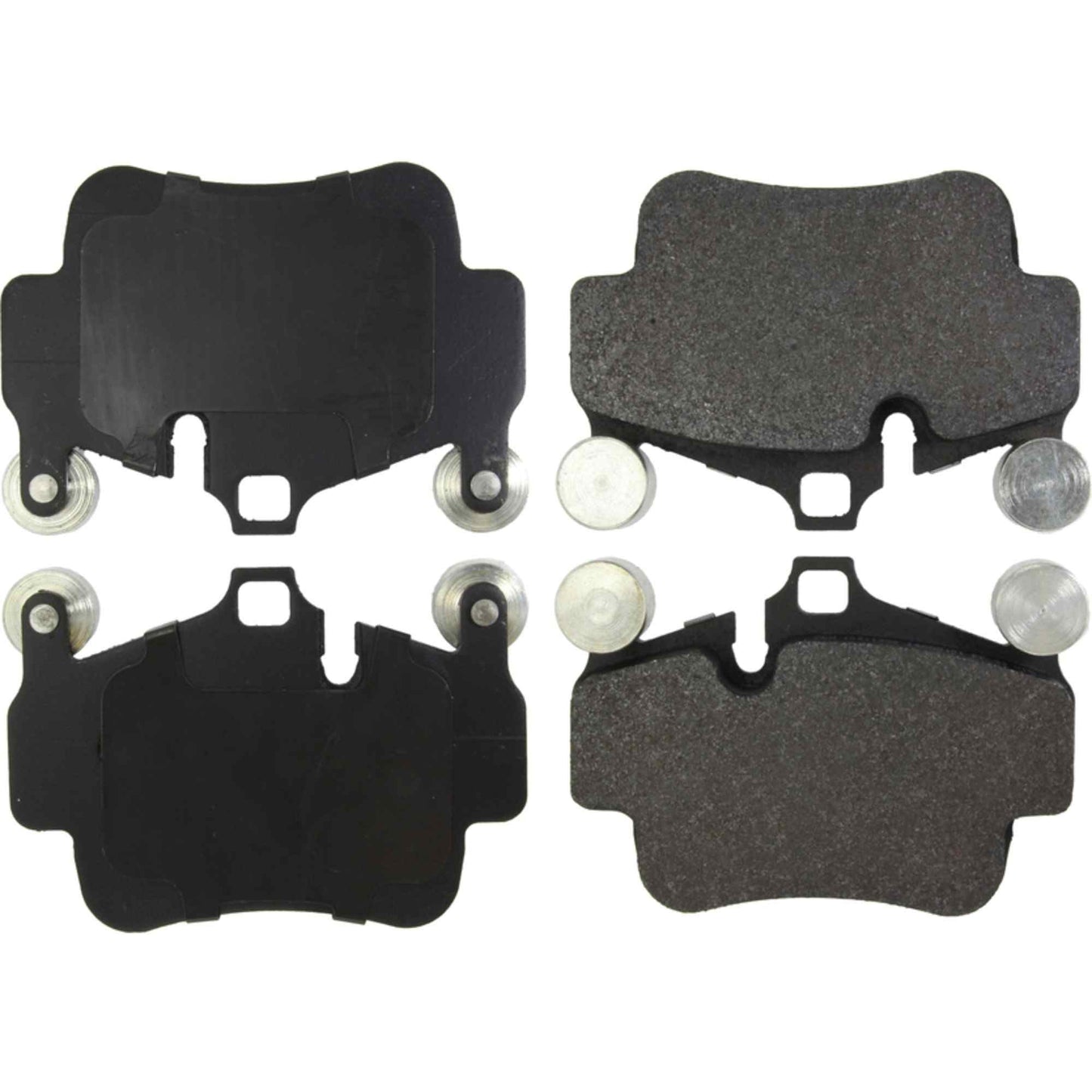 StopTech Street Brake Pads; Front, Rear With Shims