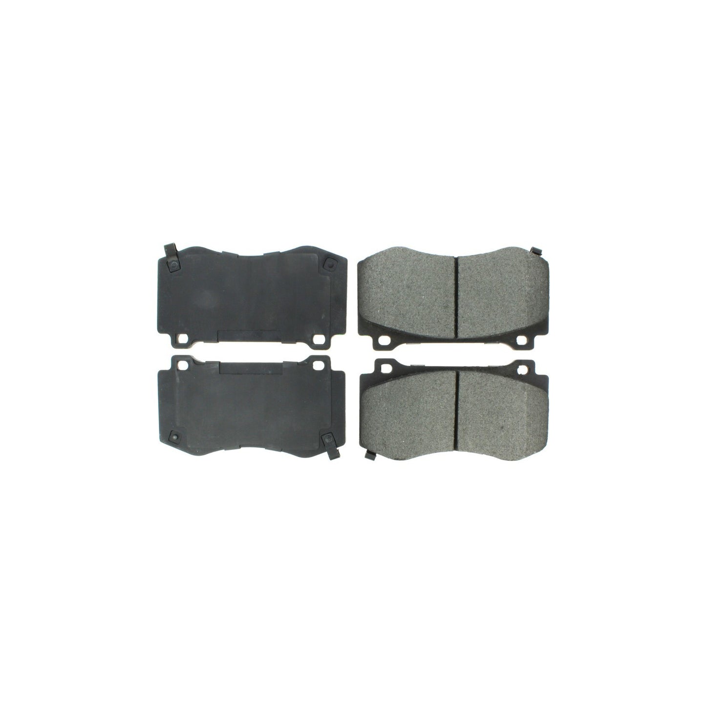 StopTech Street Brake Pads; Front With Shims