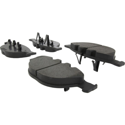 StopTech Street Brake Pads; Front With Shims