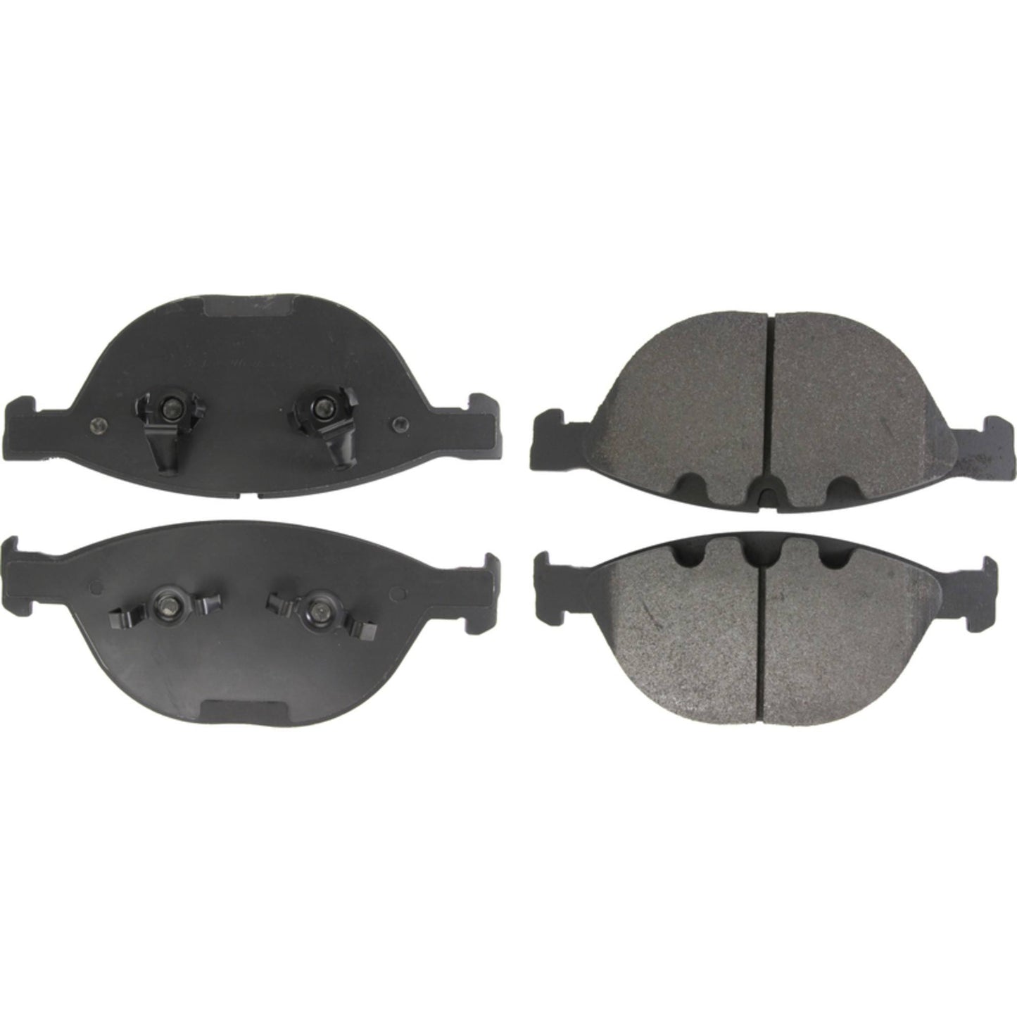 StopTech Street Brake Pads; Front With Shims