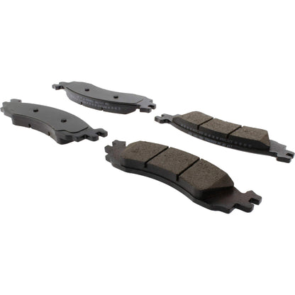 StopTech Street Brake Pads; Front With Shims And Hardware