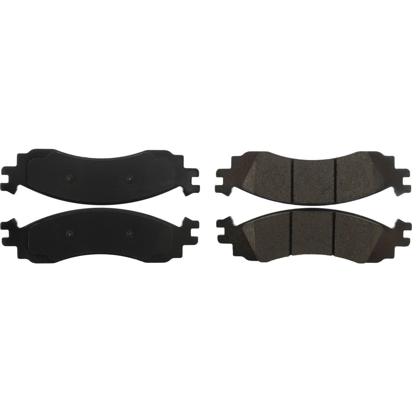 StopTech Street Brake Pads; Front With Shims And Hardware
