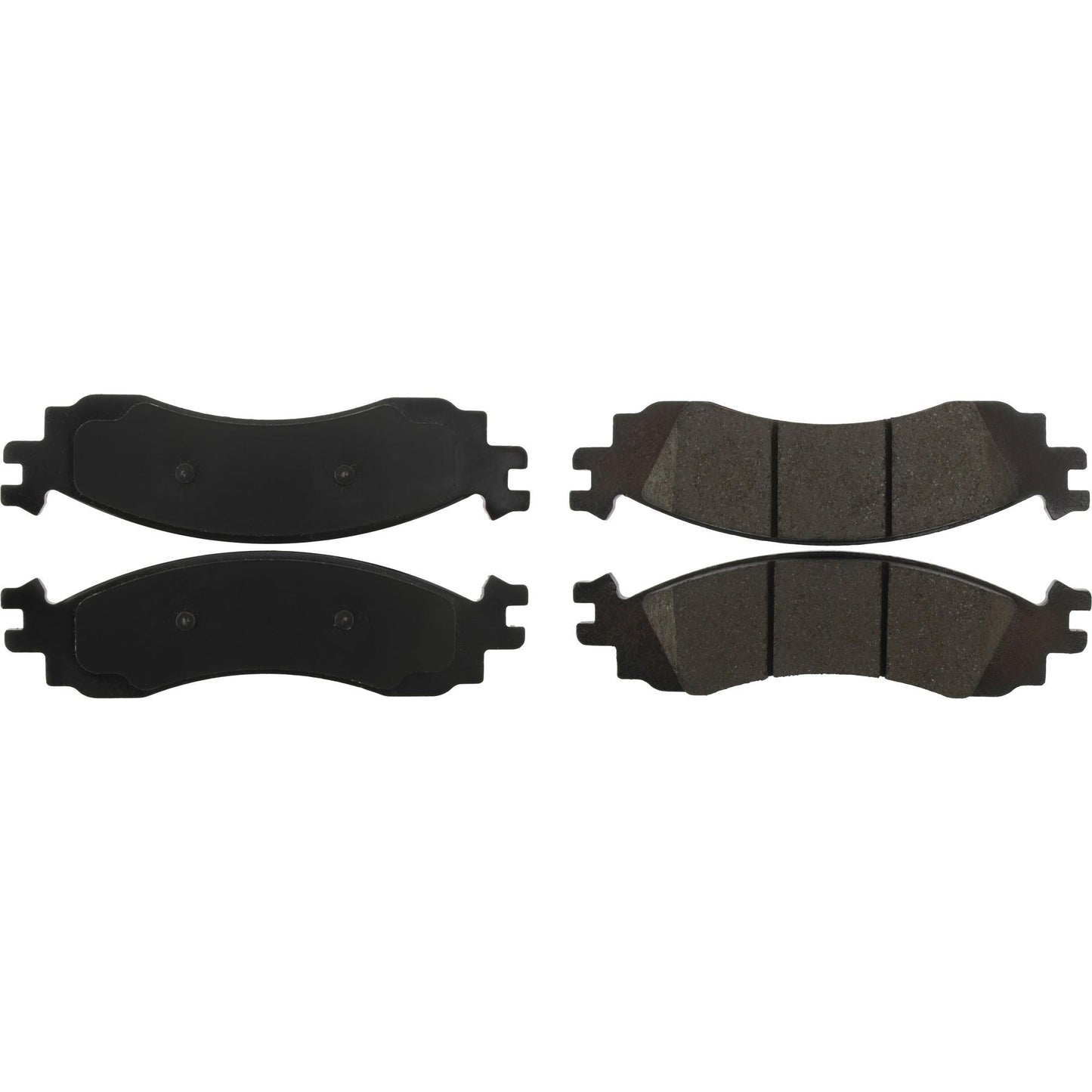 StopTech Street Brake Pads; Front With Shims And Hardware