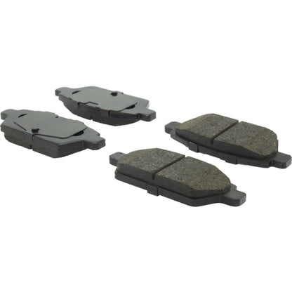 StopTech Street Brake Pads; Rear With Shims