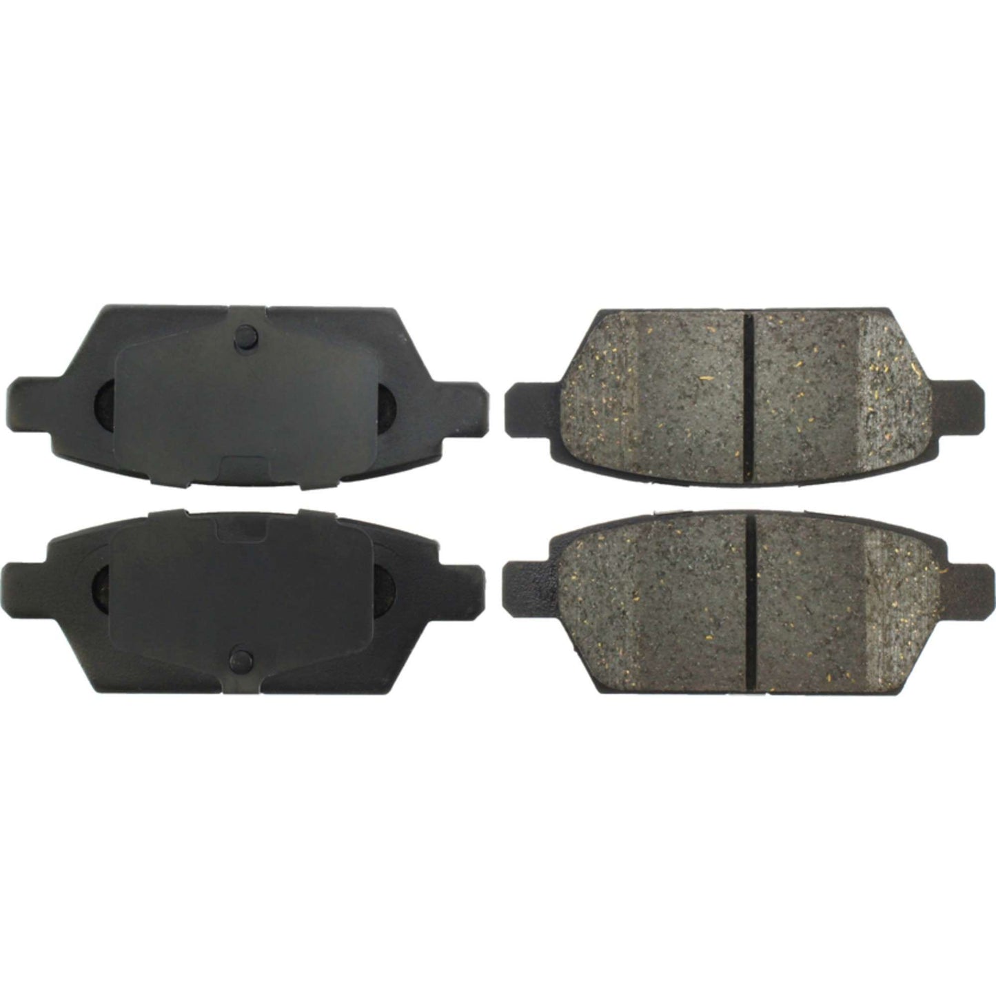 StopTech Street Brake Pads; Rear With Shims