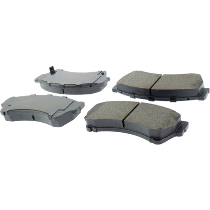 StopTech Street Brake Pads; Front With Shims
