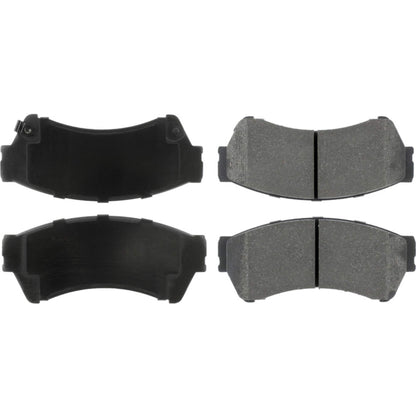 StopTech Street Brake Pads; Front With Shims