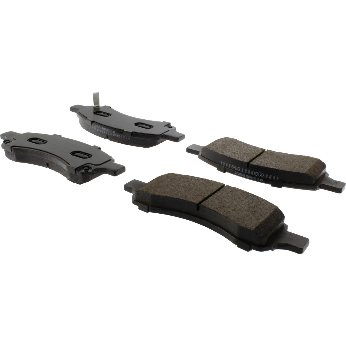 StopTech Street Brake Pads; Front With Shims And Hardware
