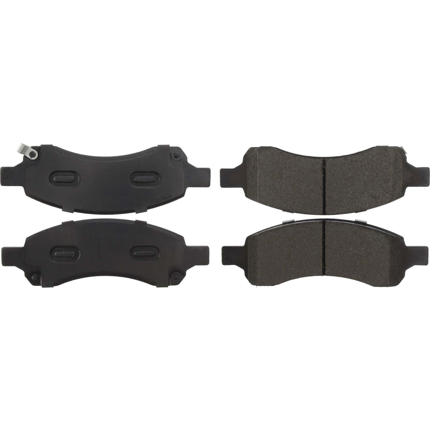 StopTech Street Brake Pads; Front With Shims And Hardware